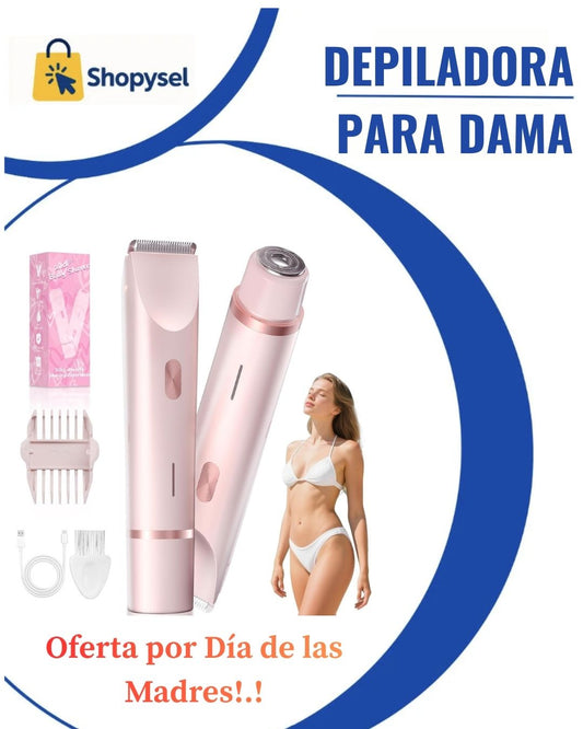 Depiladora personal para dama - Diseñada para la piel femenina
