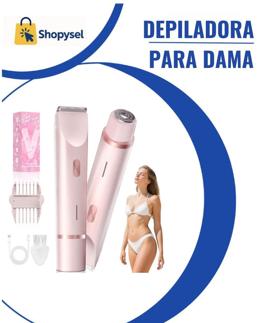 Depiladora personal para dama - Diseñada para la piel femenina
