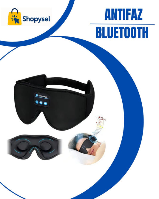 Antifaz Bluetooth | Máscara con auriculares inalámbricos | Meditación, Audiolibros, Musica Relax