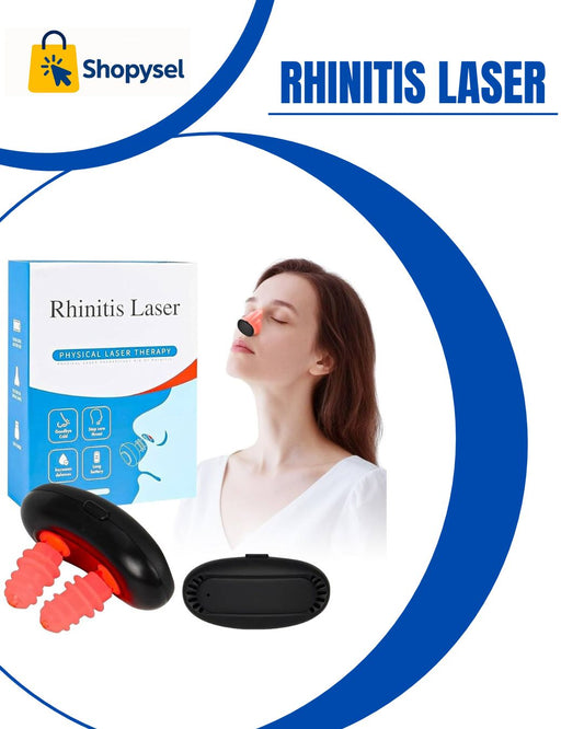 Rhinitis Laser - Luz terapeutica contra la sinusitis y la obstrucion nasal
