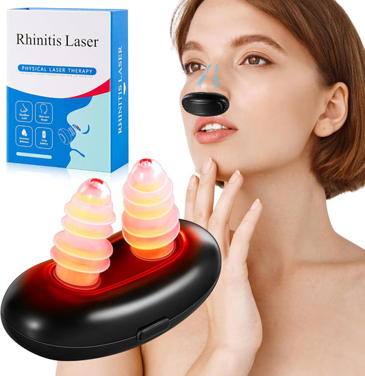 Rhinitis Laser - Luz terapeutica contra la sinusitis y la obstrucion nasal