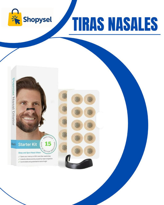 Tiras nasales magneticas | Alto flujo de aire al respirar