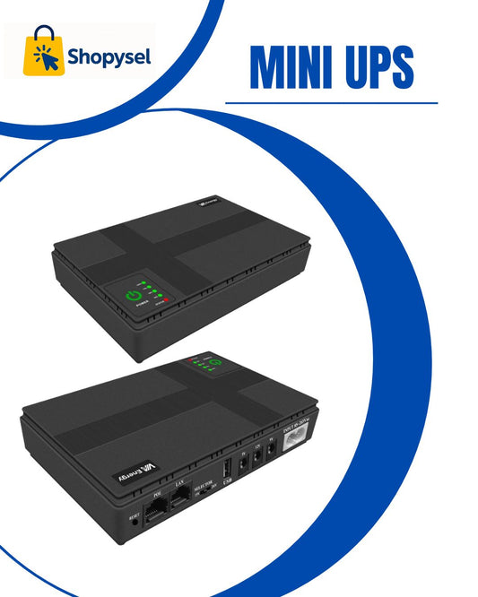 Mini UPS Para Routers | Energía para tus dispositivos | Siempre conectado!